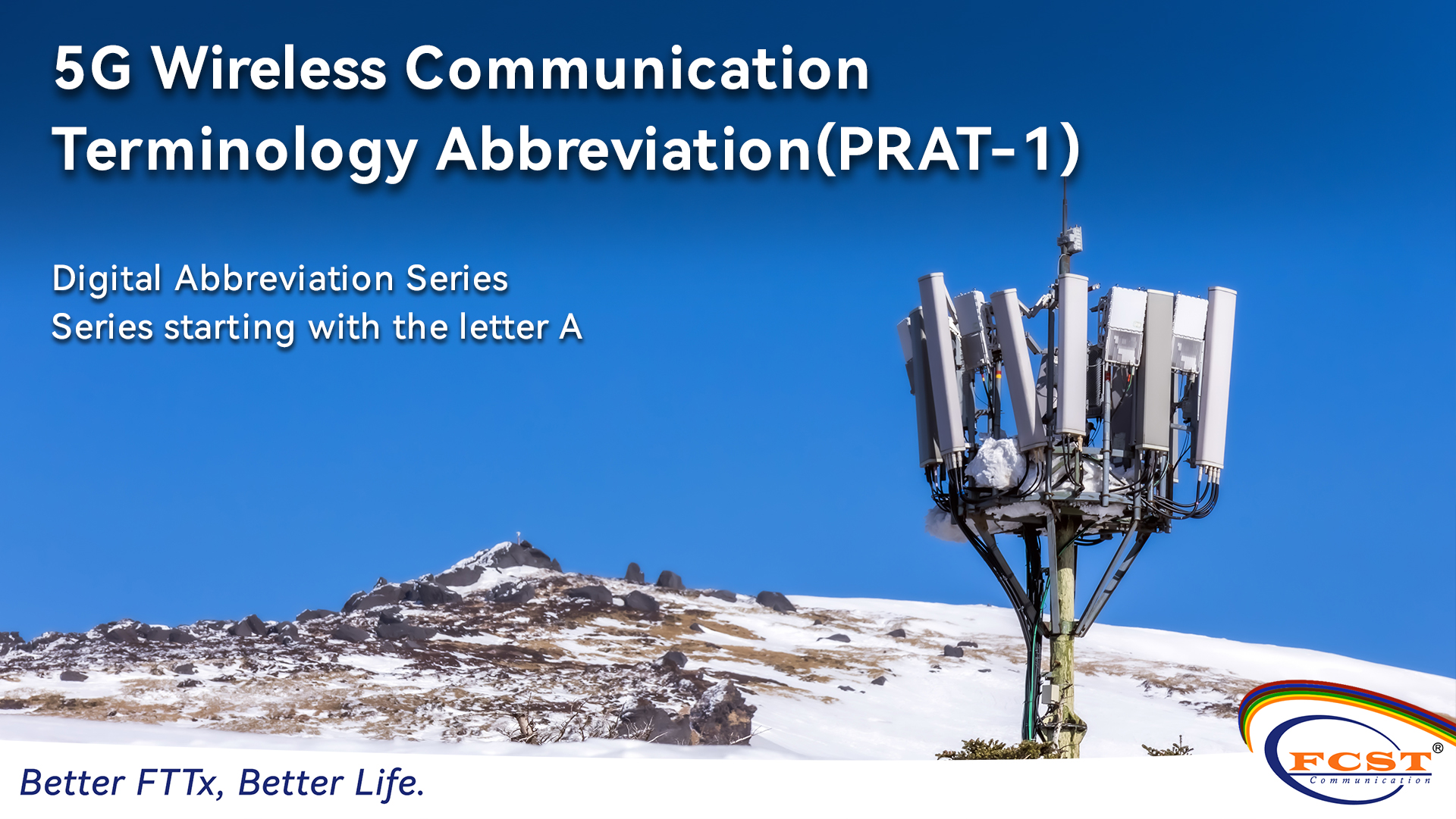 Abréviation de la terminologie des communications sans fil 5G (PRAT-1)