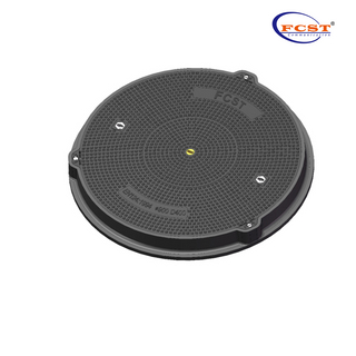FCST-D400-SMC01 SMC Round Composite Homme Couvre et cadre dédié à la station-service