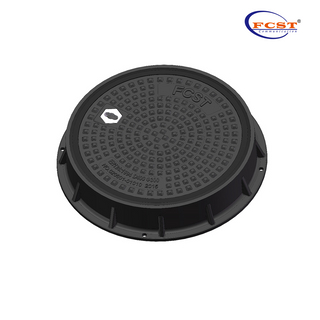 FCST-D400-SMC03 SMC Round Composite Hechole Cover & Cadre dédié à la station-service