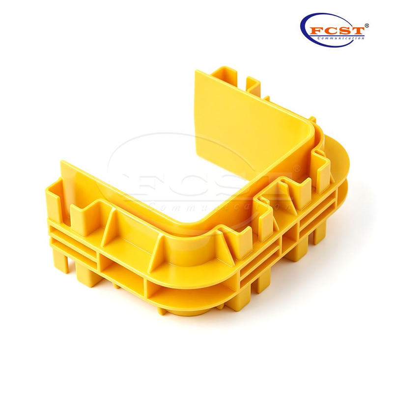 Connecteurs de chemin de câbles à fibres FCST-CR120-CNT 120 mm pour le routage des câbles à fibres