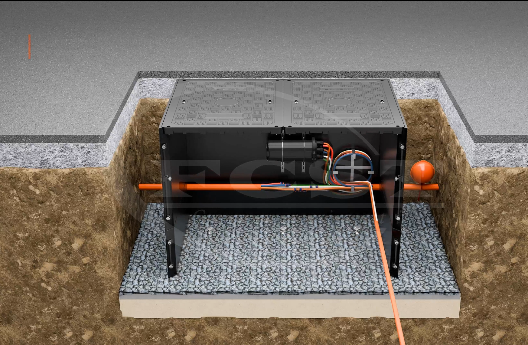 chambre &agrave; fibre optique