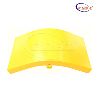 FCST-CR120-ERS45-CVR Couvercle courbé vers l'extérieur à 45°, 120 mm