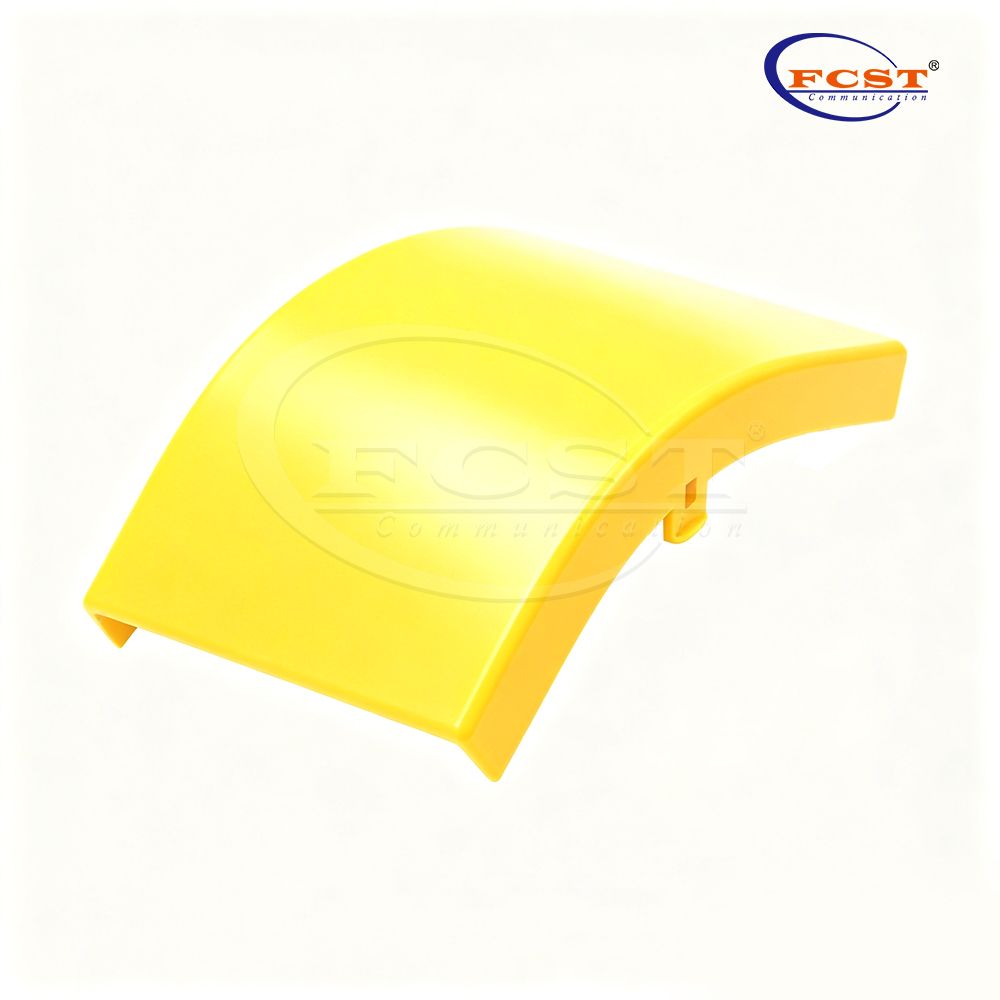 FCST-CR120-ERS45-CVR Couvercle courbé vers l'extérieur à 45°, 120 mm