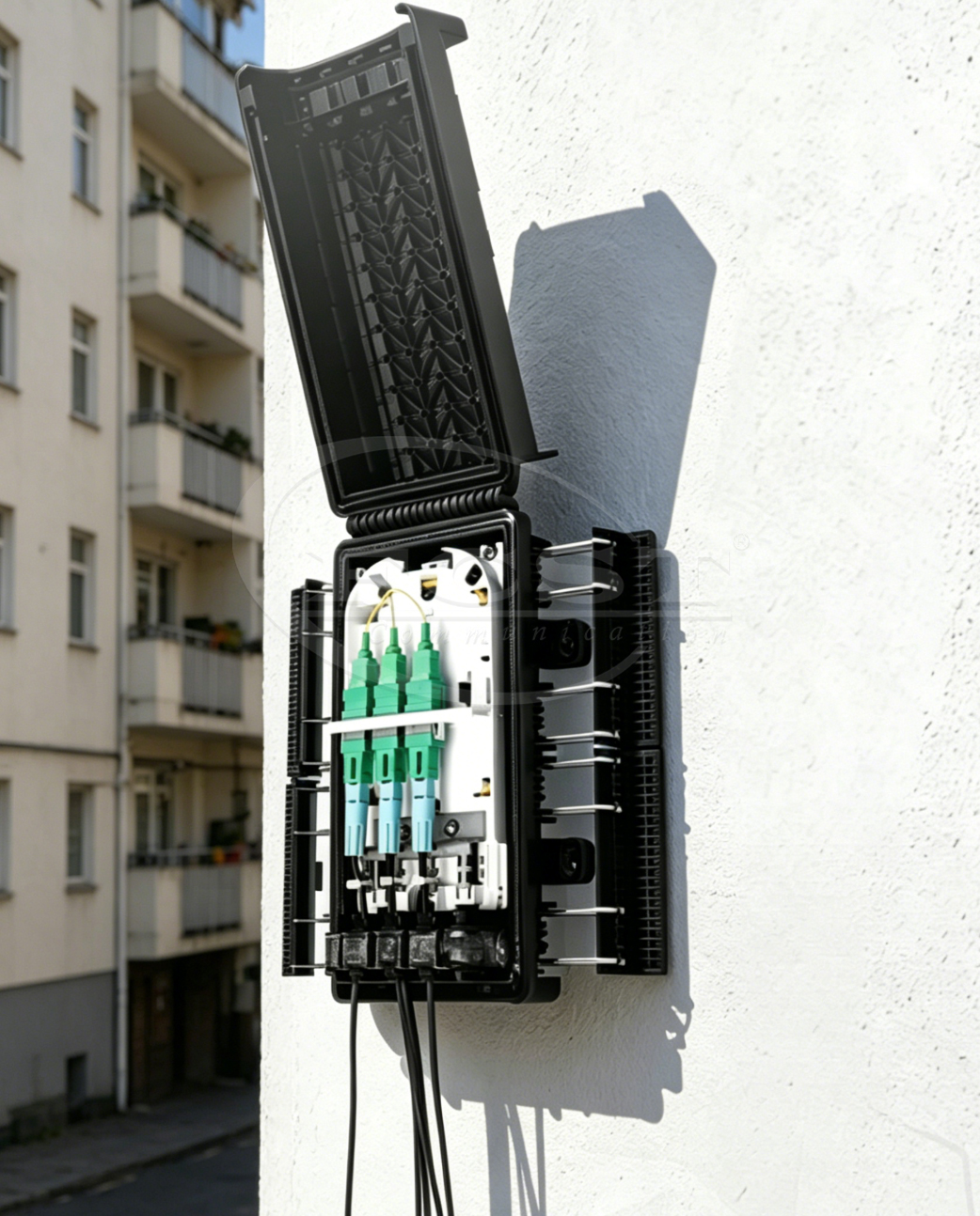 Bo&icirc;te ftth murale