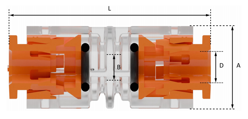 Connecteur micro-conduit 15J