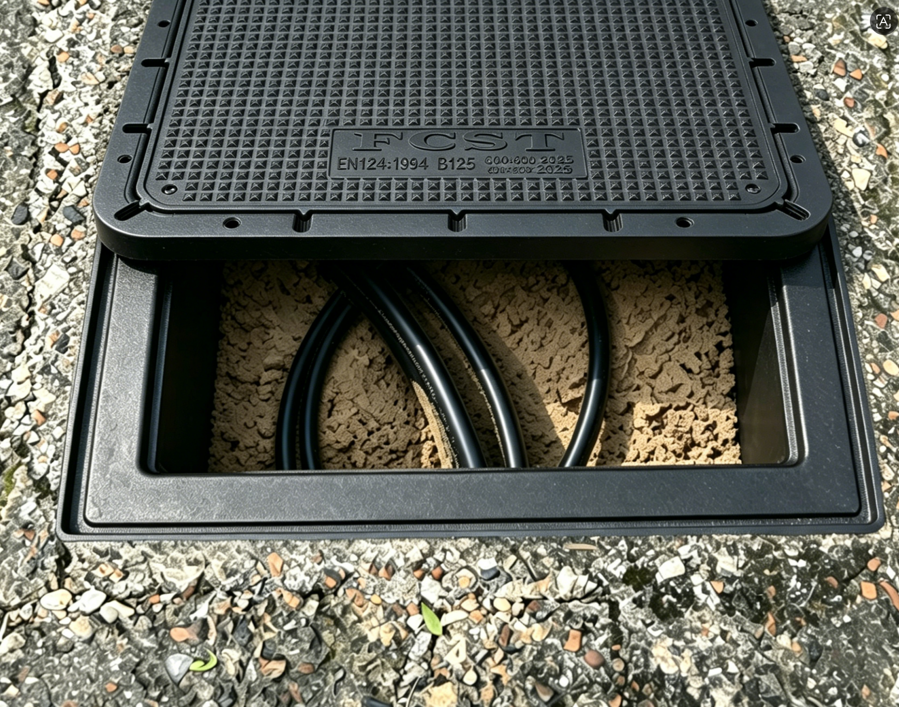 fibre pour chambre de c&acirc;ble &agrave; fibre