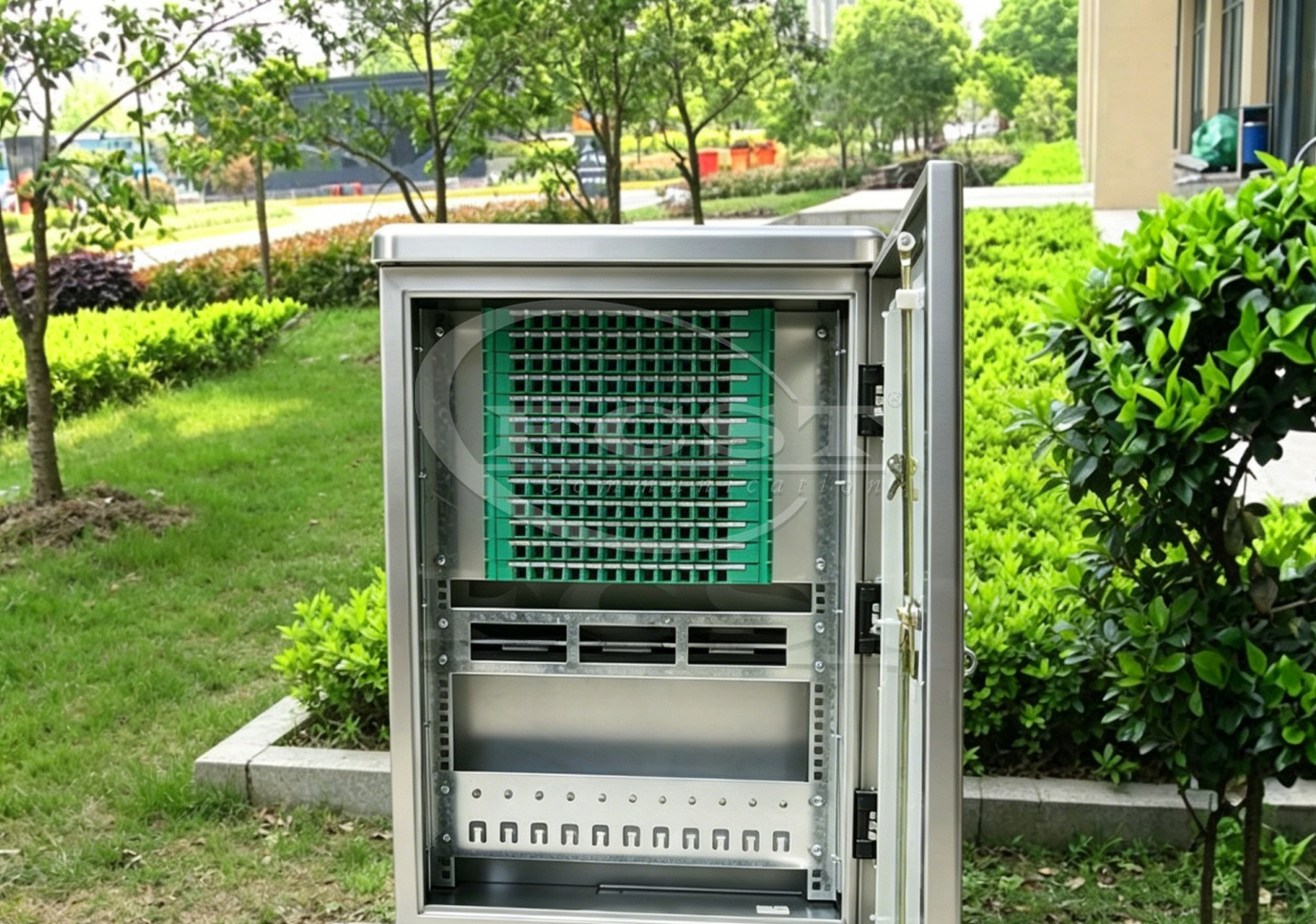 Armoire de distribution ext&eacute;rieure 