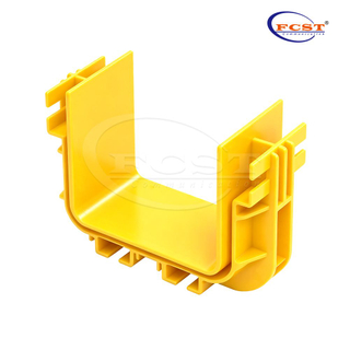 Connecteurs de chemin de câbles à fibres FCST-CR120-CNT 120 mm pour le routage des câbles à fibres