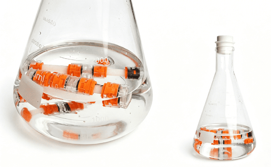 Connecteur de tube HDPE 